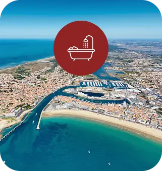 zone d'Intervention salle de bain aux Sables D'Olonne