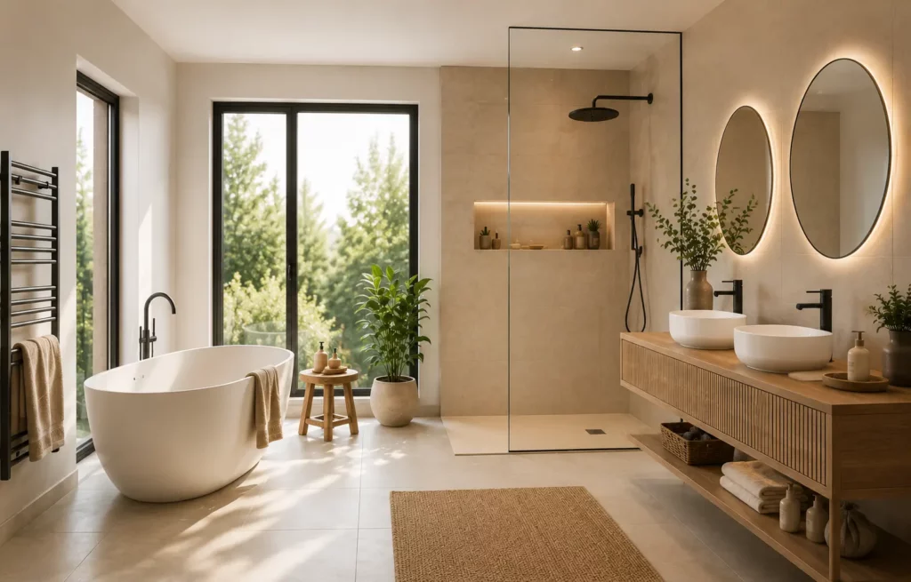 Projet de salle de bain rénovation complète